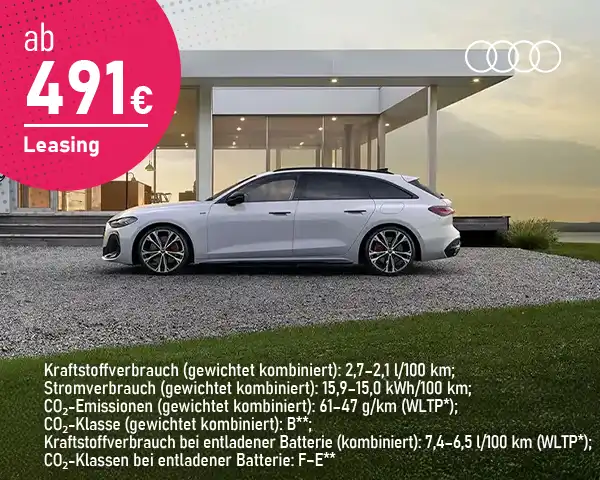 Audi A5 Avant e-hybrid quattro 220 kW S tronic